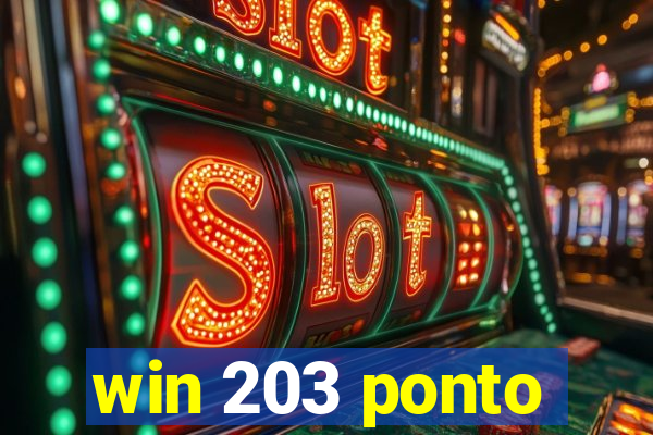 win 203 ponto